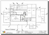 plattegrond verdieping Medisch Centrum Peize